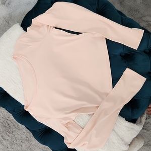 EUC Lululemon Elevated Cropped Nulu Long Sleeve Shirt